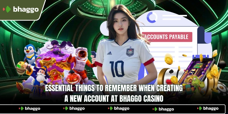 Essential things to remember when creating a new account at Bhaggo Casino